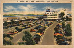 La Guardia Field, New York Municipal Airport Queens, NY Postcard Postcard Postcard