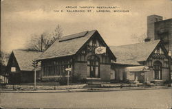 Archie Tarpoffs Restaurant- 124 E. Kalamazoo St. Lansing, MI Postcard Postcard Postcard