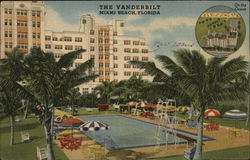 The Vanderbilt Miami Beach, FL Postcard Postcard Postcard