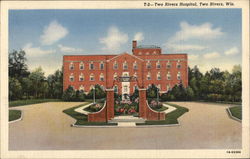 Two Rivers Hospital Postcard