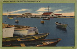 Hampton Harbor Yacht Club Postcard