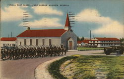 Typical Post Chapel, Camp Gordon Augusta, GA Postcard Postcard Postcard