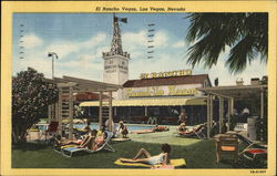 El Rancho Vegas Las Vegas, NV Postcard Postcard Postcard