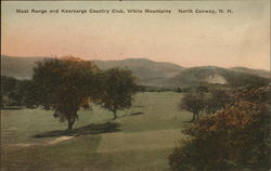 Moat Range and Kearsarge Country Club, White Mountains North Conway, NH Postcard Postcard Postcard