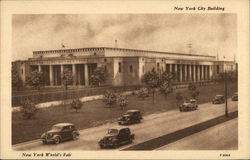 New York City Building, New York World's Fair Postcard