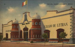 View of Jail Juarez, Mexico Postcard Postcard Postcard