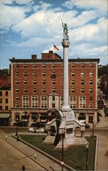 The Hendrick Hudson Hotel at Monument Square Postcard