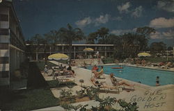 The Golden Host Motor Hotel Postcard