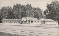 Sycamore Lodge Motel Zanesville, OH Postcard Postcard Postcard