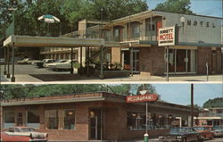 Dorsett Motel, Coffee Pot Restaurant Lucedale, MS Postcard Postcard Postcard