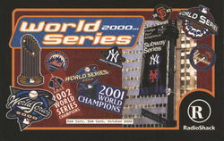 World Series 2000-2002 Baseball Postcard Postcard Postcard