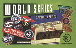 World Series Champions 1990-1999 Baseball Postcard Postcard Postcard