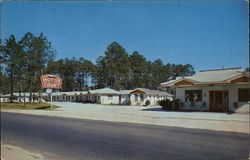 Temple Motel Postcard