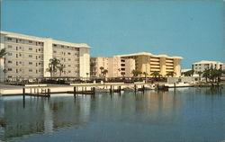 Highrise Apts. on the Gulf of Mexico Postcard