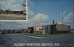 Sunset Wrecker Service, Inc. Fort Myers, FL Postcard Postcard Postcard