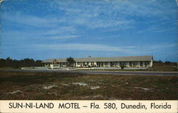 Sun-Ni-Land Motel Dunedin, FL Postcard Postcard Postcard