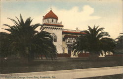 Residence Orange Grove Ave. Postcard