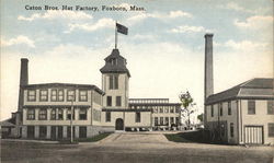 Caton Bros. Hat Factory Foxboro, MA Postcard Postcard Postcard