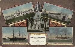 U.S. Naval Academy Postcard