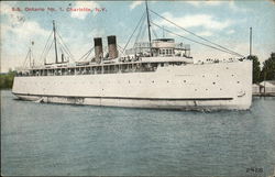 The S.S. Ontario No. 1 Postcard