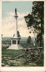 New York Monument at Orchard Knob Postcard