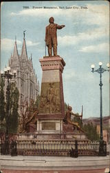 View of Pioneer Monument Postcard