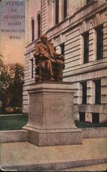 Statue of Senator Hoar Postcard