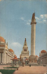 Column of Progress Postcard