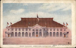 Negro Building 1907 Jamestown Exposition Postcard Postcard Postcard