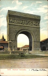 Arch, Stanford University California Postcard Postcard Postcard