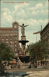 Fountain Square Postcard