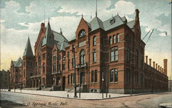 Springer Music Hall Postcard