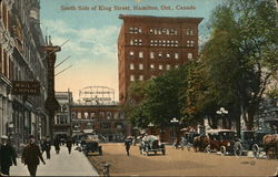 South Side of King Street Hamilton, ON Canada Ontario Postcard Postcard Postcard