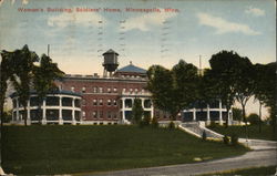 Woman's Building, Soldiers' Home Minneapolis, MN Postcard Postcard Postcard