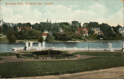 Riverside Park Stratford, ON Canada Ontario Postcard Postcard Postcard