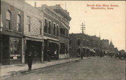 North Side of Main Street Postcard