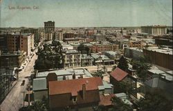 Birds Eye View Los Angeles, CA Postcard Postcard Postcard