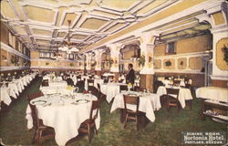 Dining Room, Nortonia Hotel Portland, OR Postcard Postcard Postcard