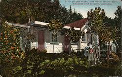 Joaquin Miller, "the Poet of the Sierras", at his Home Oakland, CA Postcard Postcard Postcard