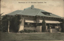 Residence of J.P. Hatzfeld Postcard