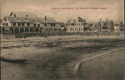 View of North Scituate Beach Beach Massachusetts Postcard Postcard Postcard