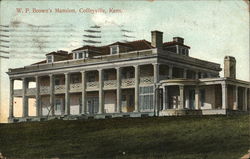 W.P. Brown's Mansion Coffeyville, KS Postcard Postcard Postcard