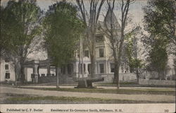 Residence of Ex-Governor Smith Postcard