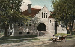 The Public Library Postcard