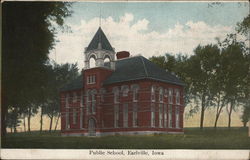 Public School Building Postcard