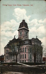 Porter County Court House Postcard