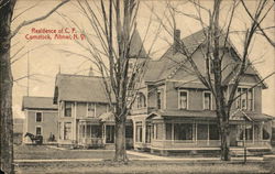 Residence of C.F. Comstock Postcard