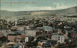 Bird's Eye View of Town Postcard