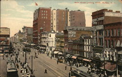 Main Street Looking North Buffalo, NY Postcard Postcard Postcard