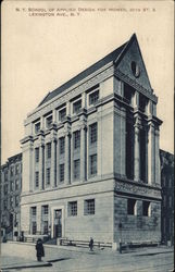 N.Y. School of Applied Design for Women Postcard